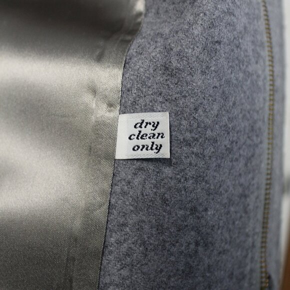 Vintage Pendleton Gray Wool Zip Jacket β Men's 40 β Satin Lined - Picture 5 of 11